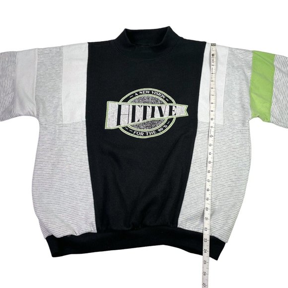 Vintage Nucleus A New Vision For The 90s Crewneck Sweatshirt- Men's Size L - Picture 9 of 9